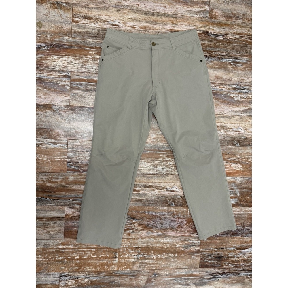 Men's Killik Beige Ripstop Hiking Outdoor Pants Size 36 Stretch